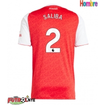 Camiseta Arsenal William Saliba #2 Primera Equipación 2025-26 manga corta